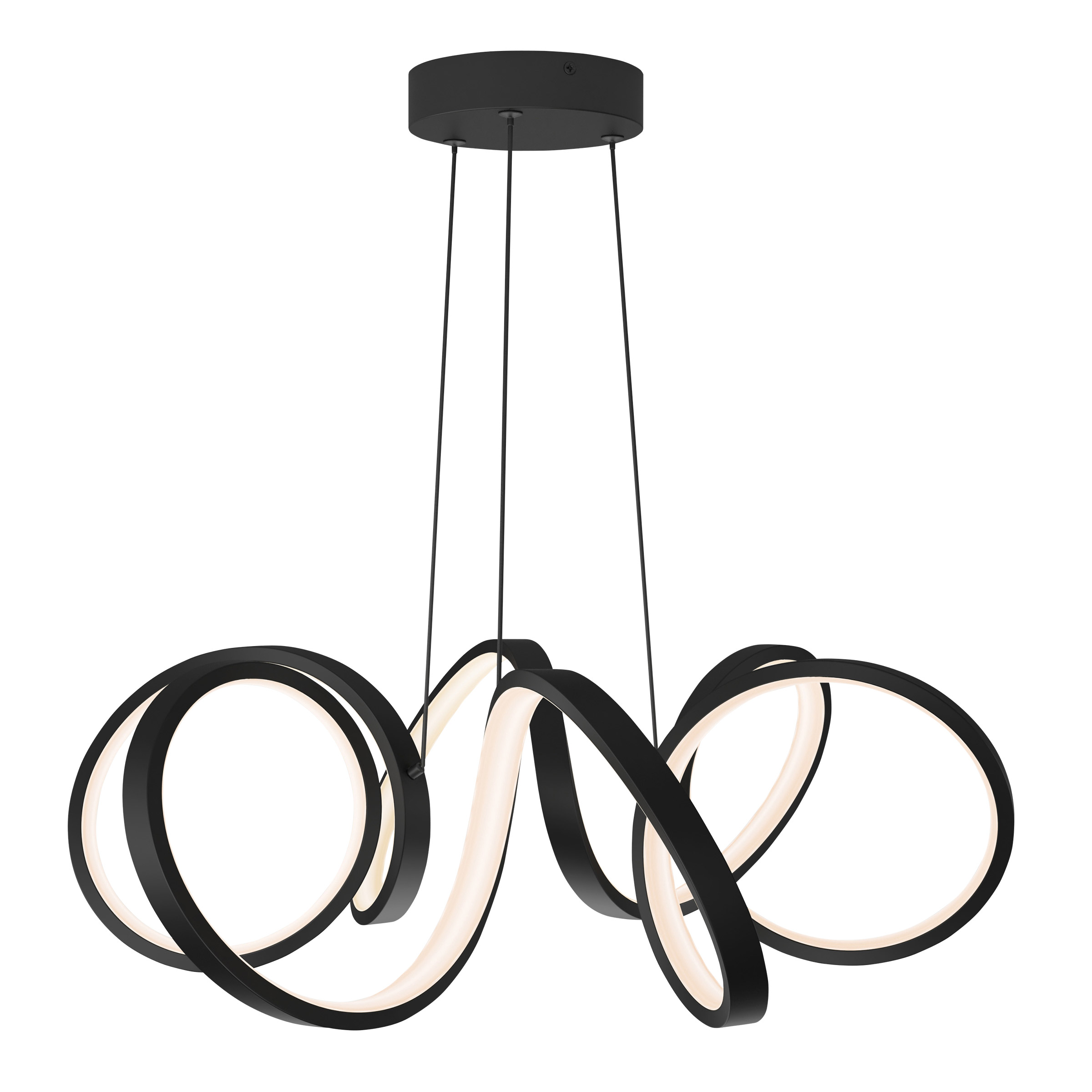 Artika Swirl Ribbon Pendant Light