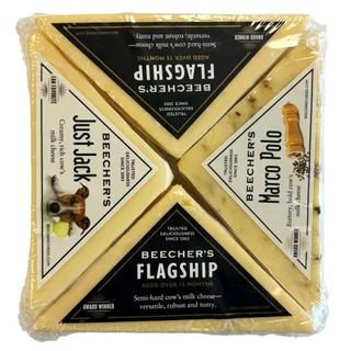 BEECHER'S VARIETY PACK 4 PACK 3 OUNCES EACH