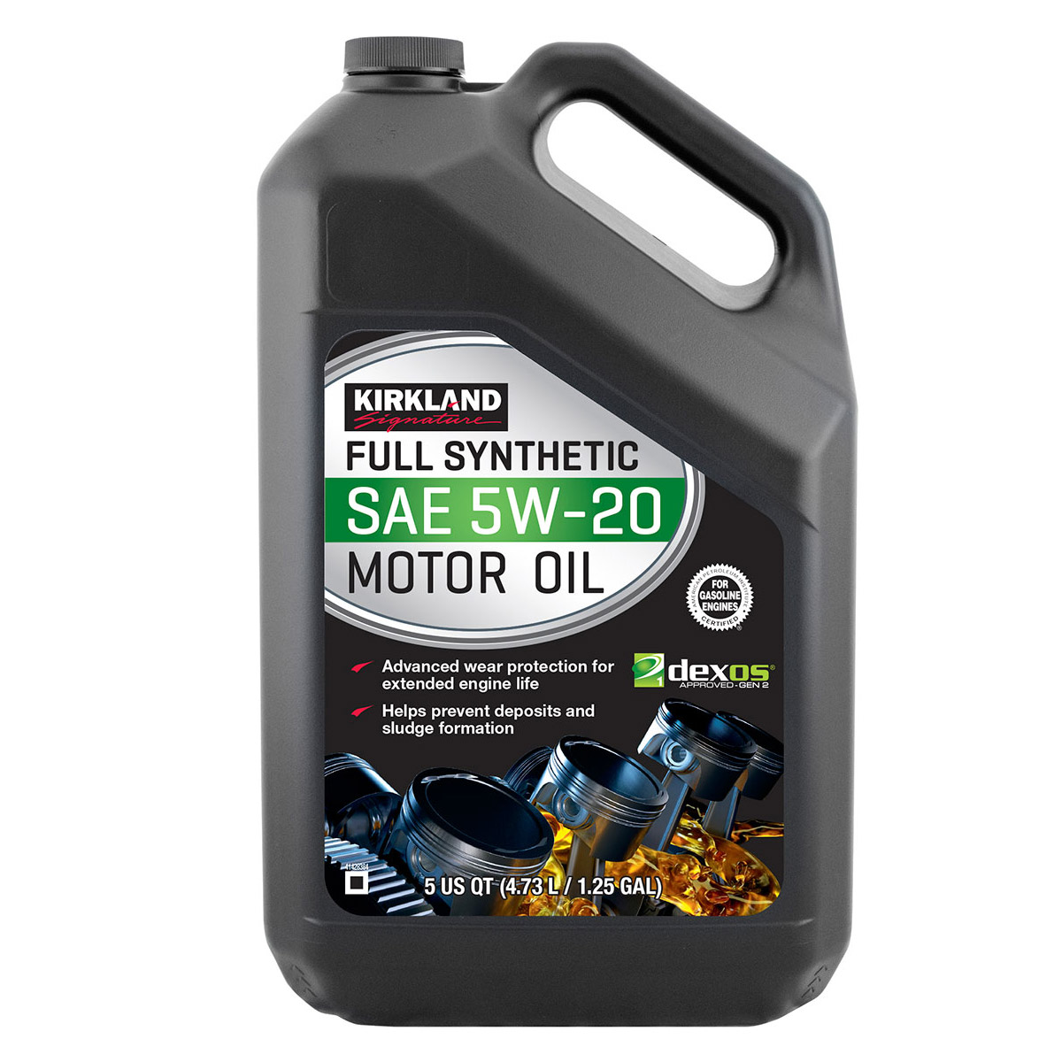 Kirkland Signature 5W-20 Full Synthetic Motor Oil 5-quart  2-pack