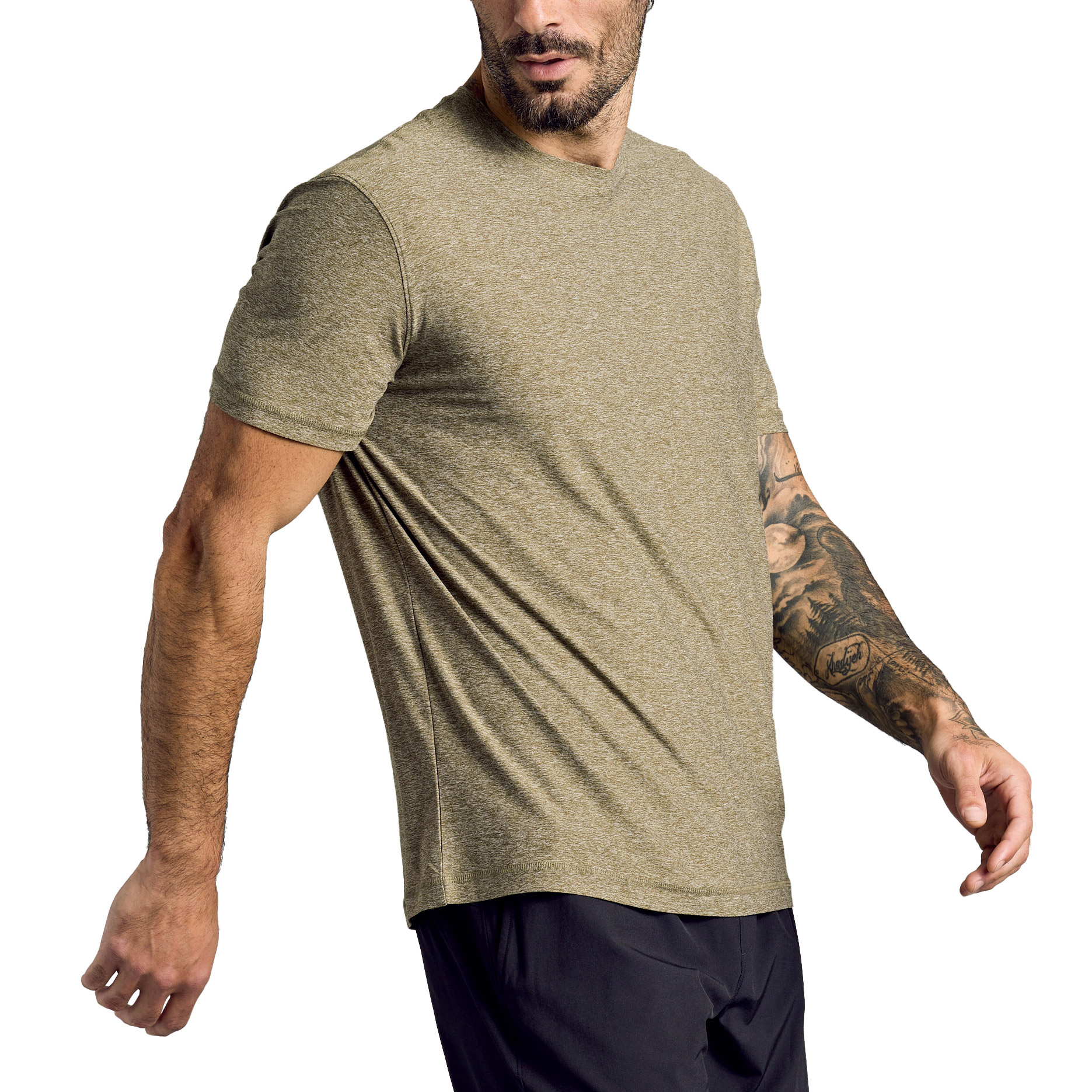 True Classic Men’s Active Crew Neck Tee  3-pack