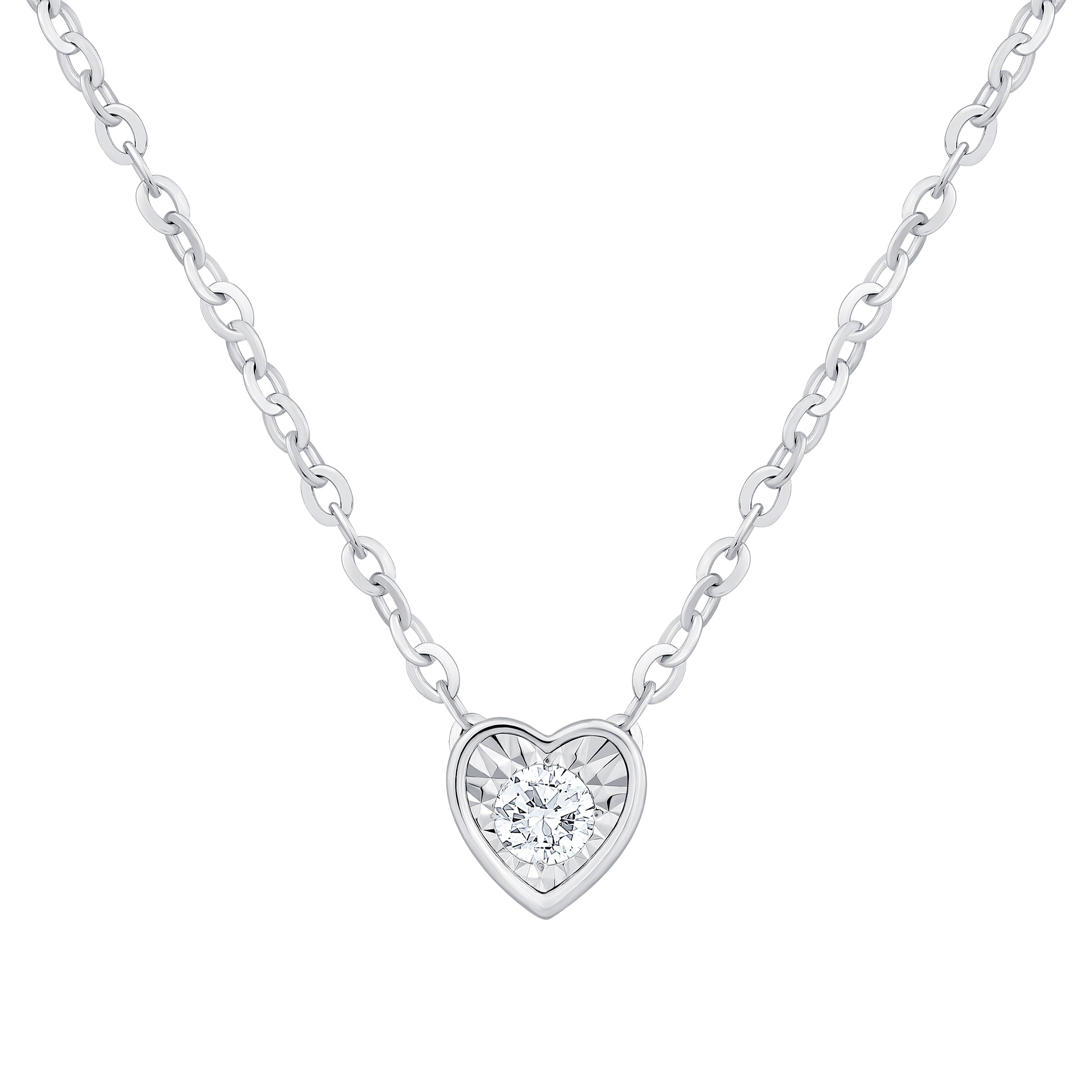 Round Brilliant ct VS2 Clarity, I Color Diamond 14kt White