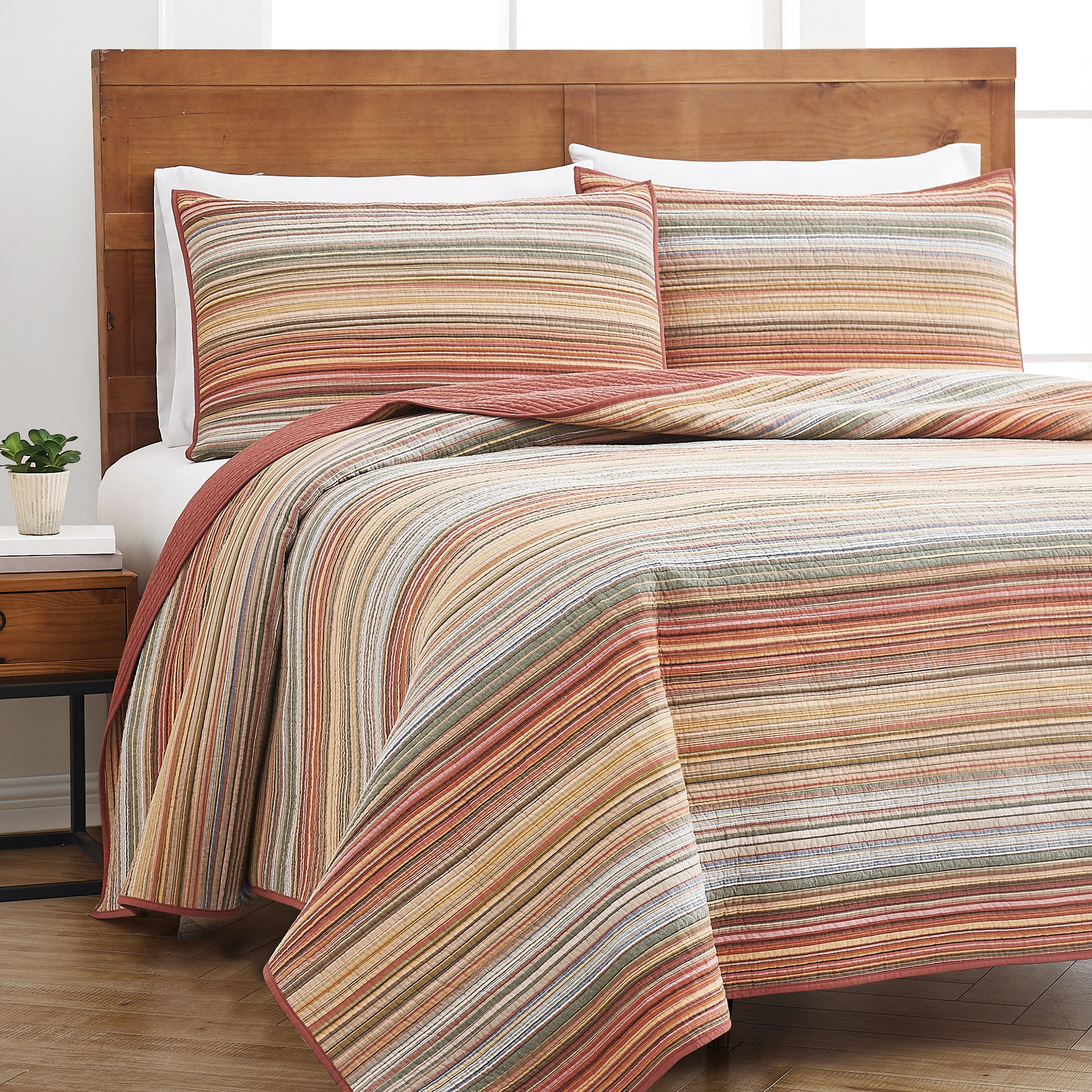 Retro Chic 3-Piece Quilt Set | Costco