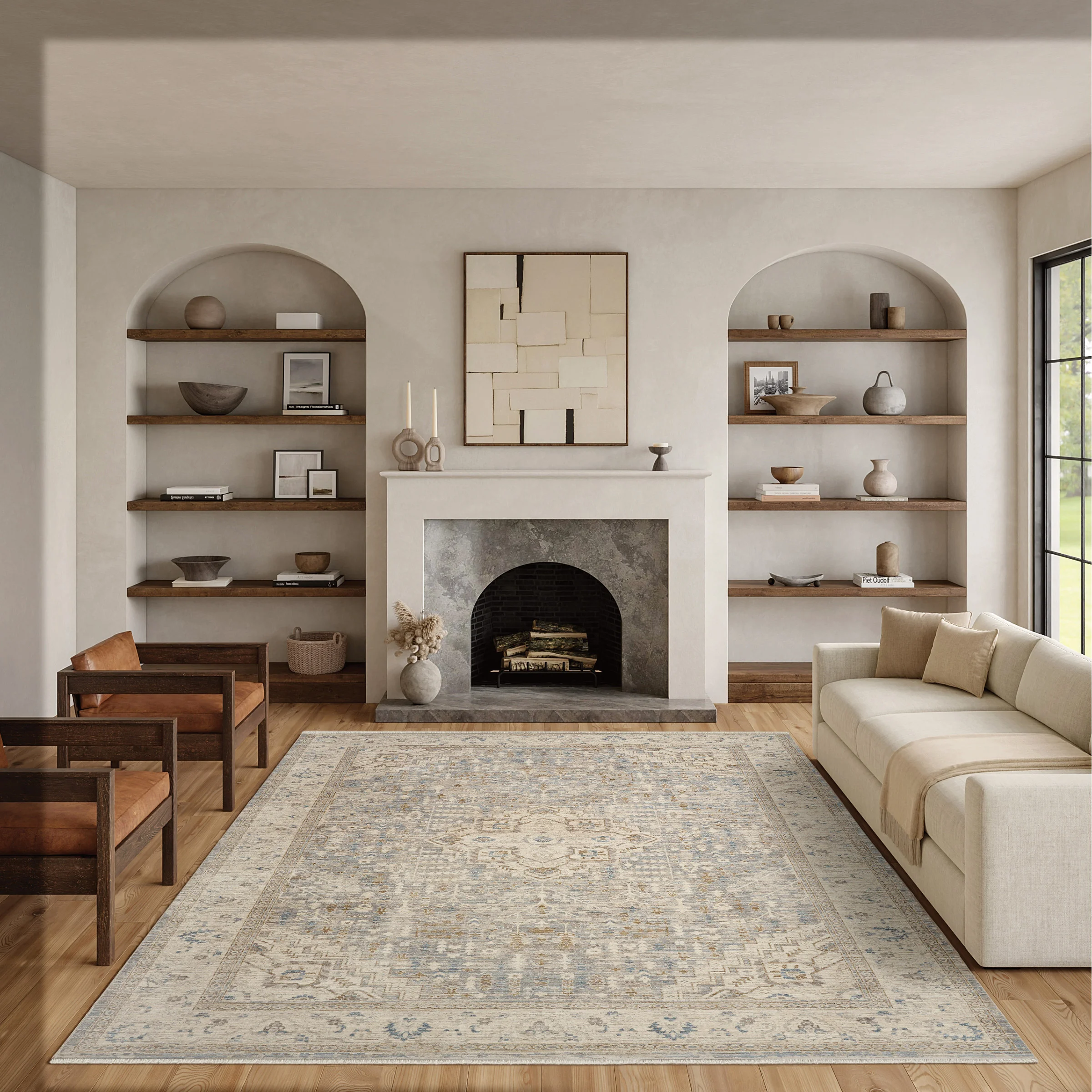 Nourison Argon Area Rug, Glow, 9' x 12'7”