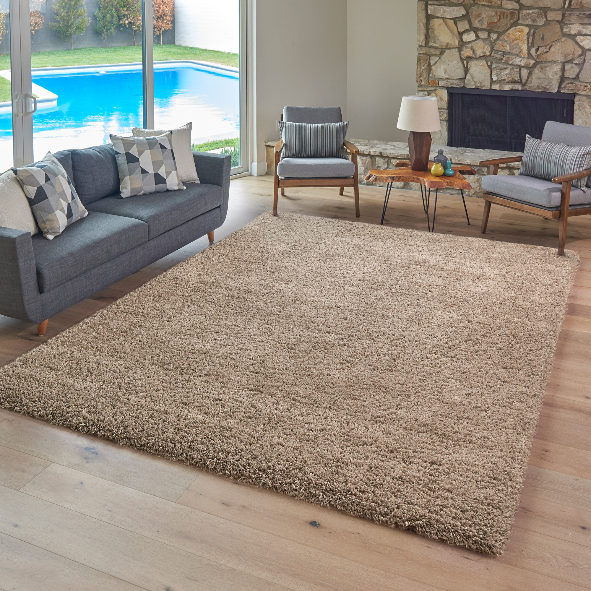 Thomasville Marketplace Luxury Shag Rug Collection  7’10” x 10’