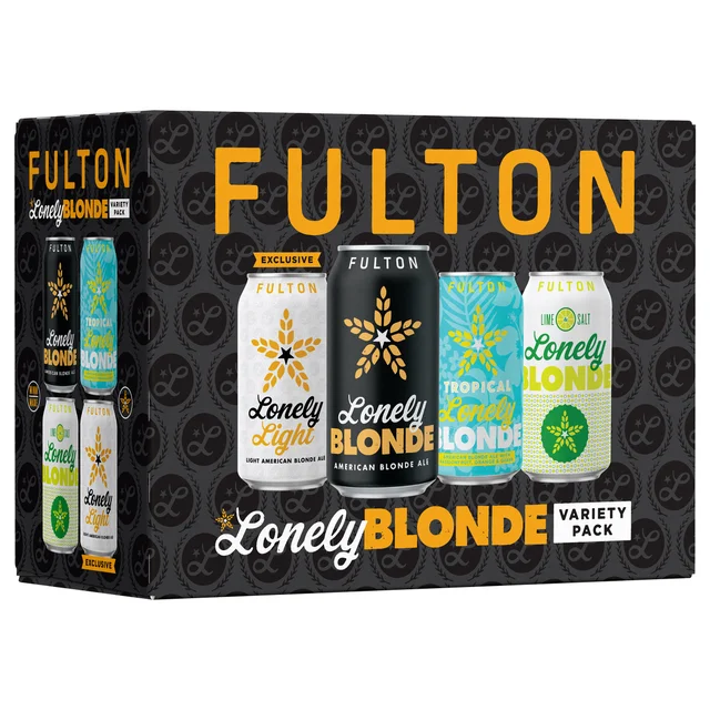 FULTON LONELY BLONDE 2/12-12 OUNCE CANS