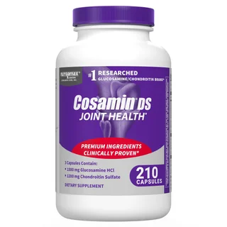 Cosamin DS Joint with Glucosamine & Chondroitin for Joint Health, 210 Capsules