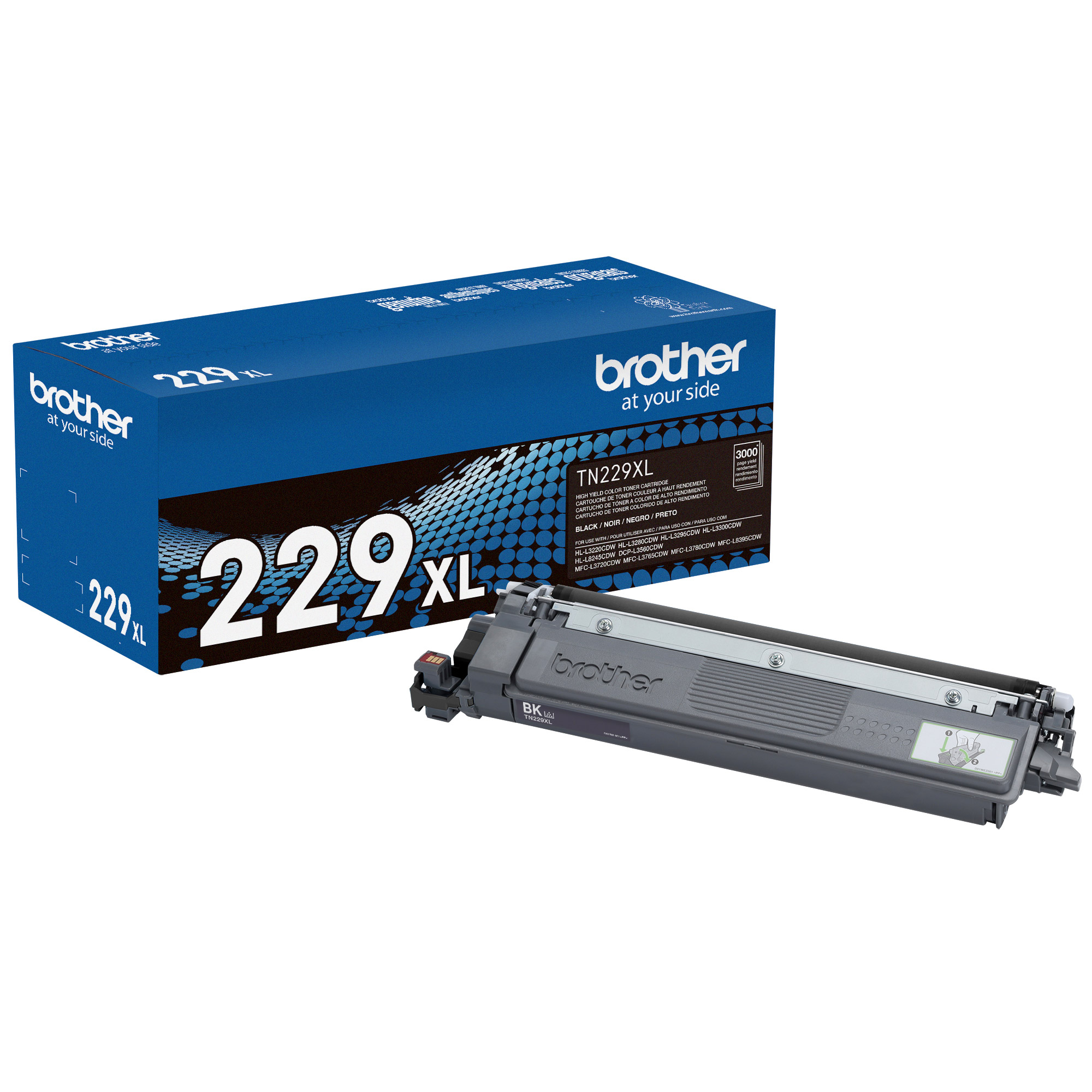 Brother Genuine High Yield Black Toner Cartridge