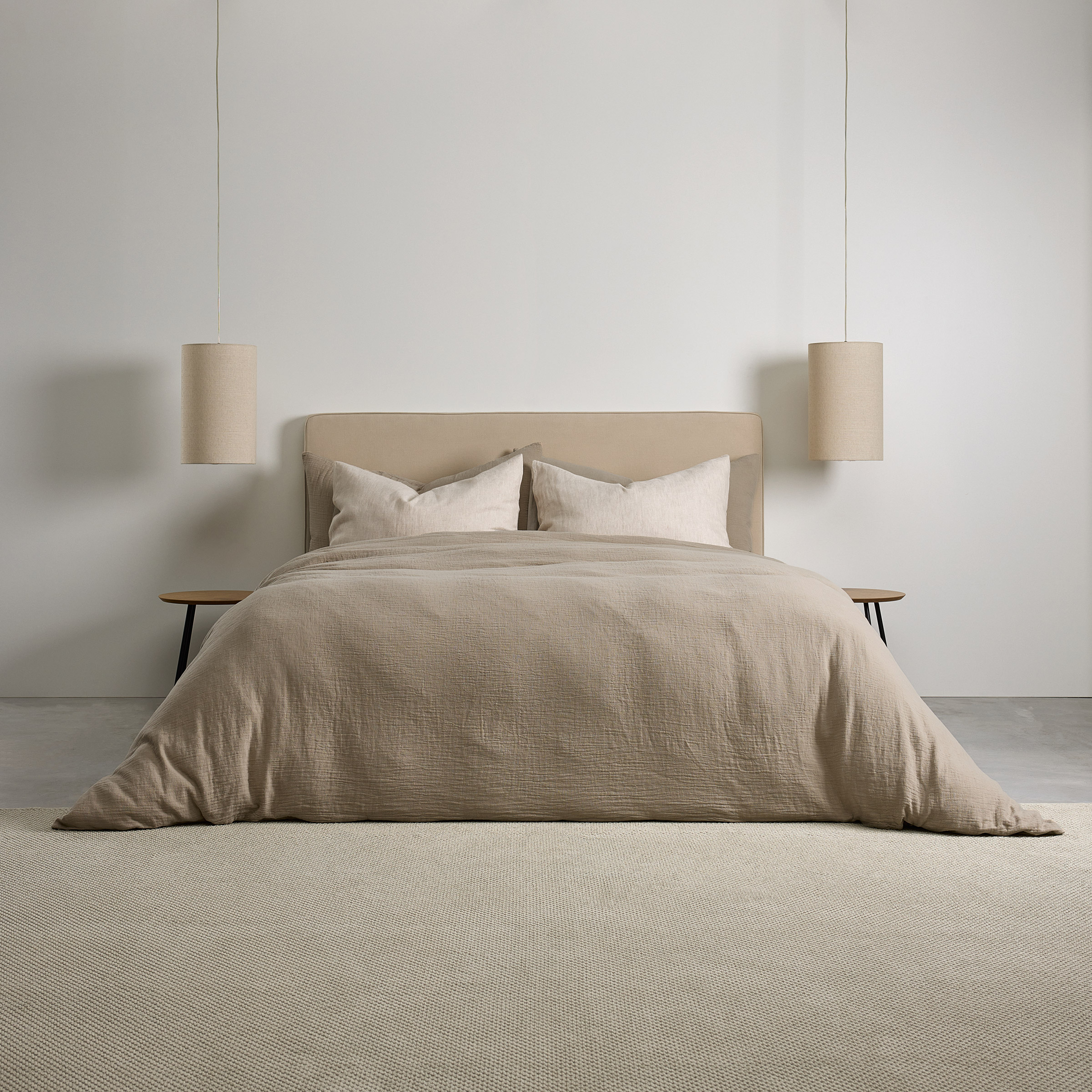 House & Home by Lynda Reeves European Collection - Muslin Duvet Cover Set