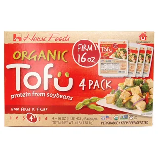 House Foods Organic Tofu, Firm, 16 oz, 4-count