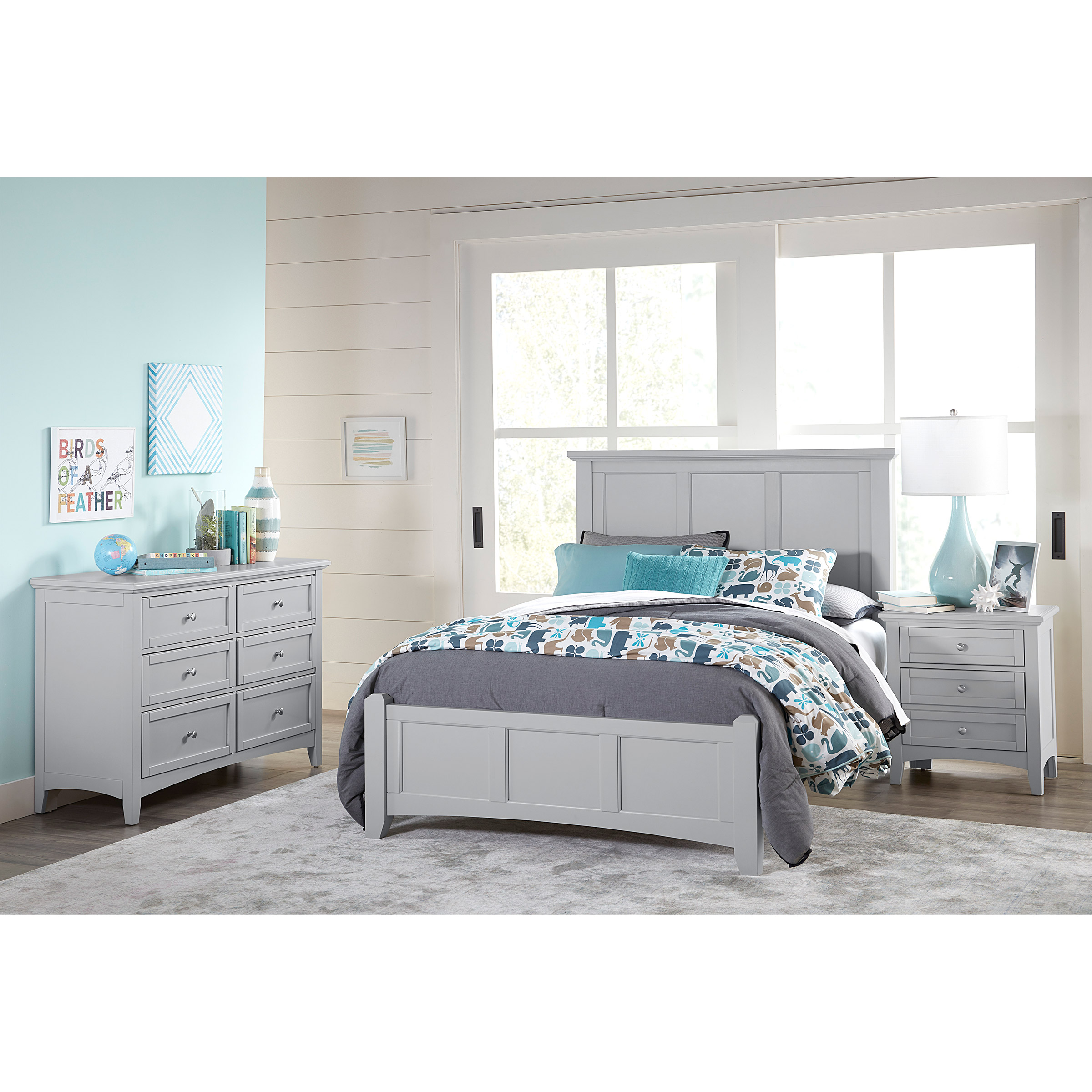 Landon Full Bed  Dresser and Night Stand