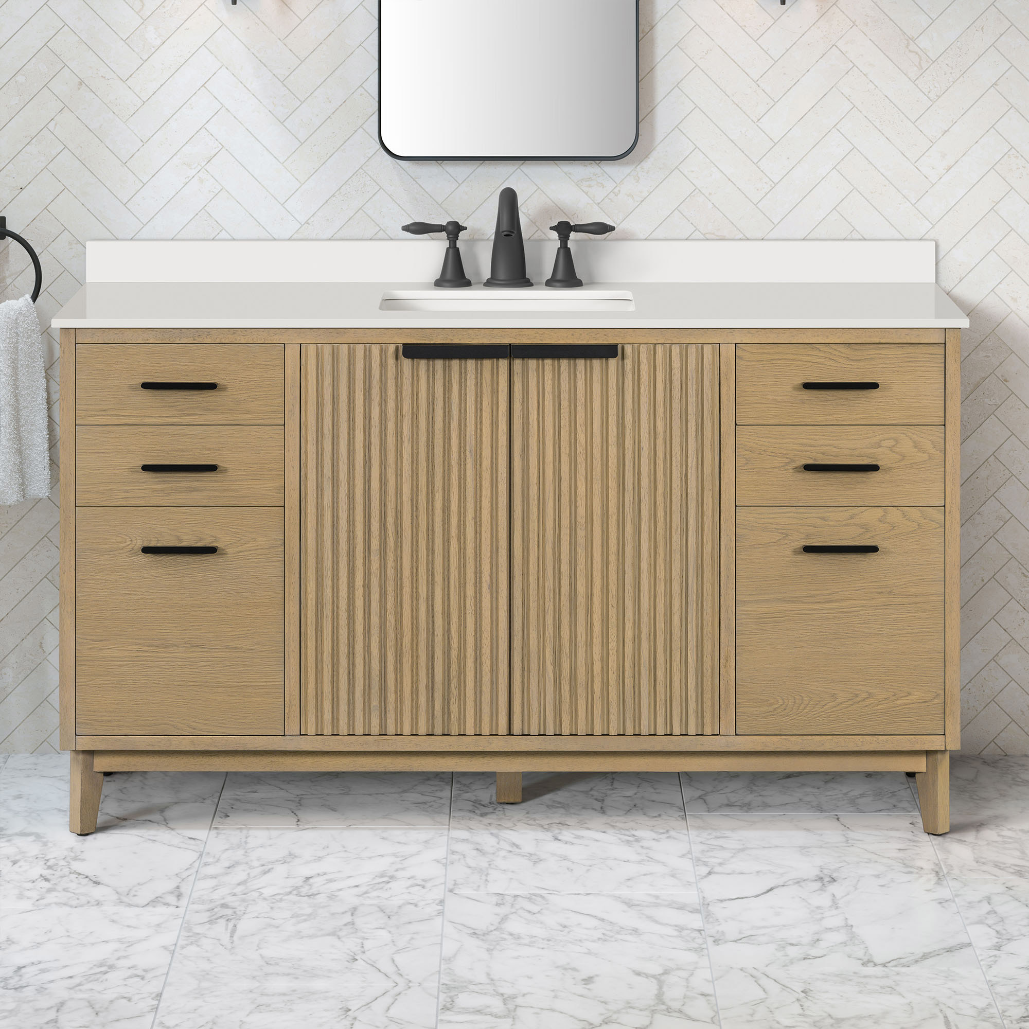 OVE Decors Vida Bath Vanity in Marcona