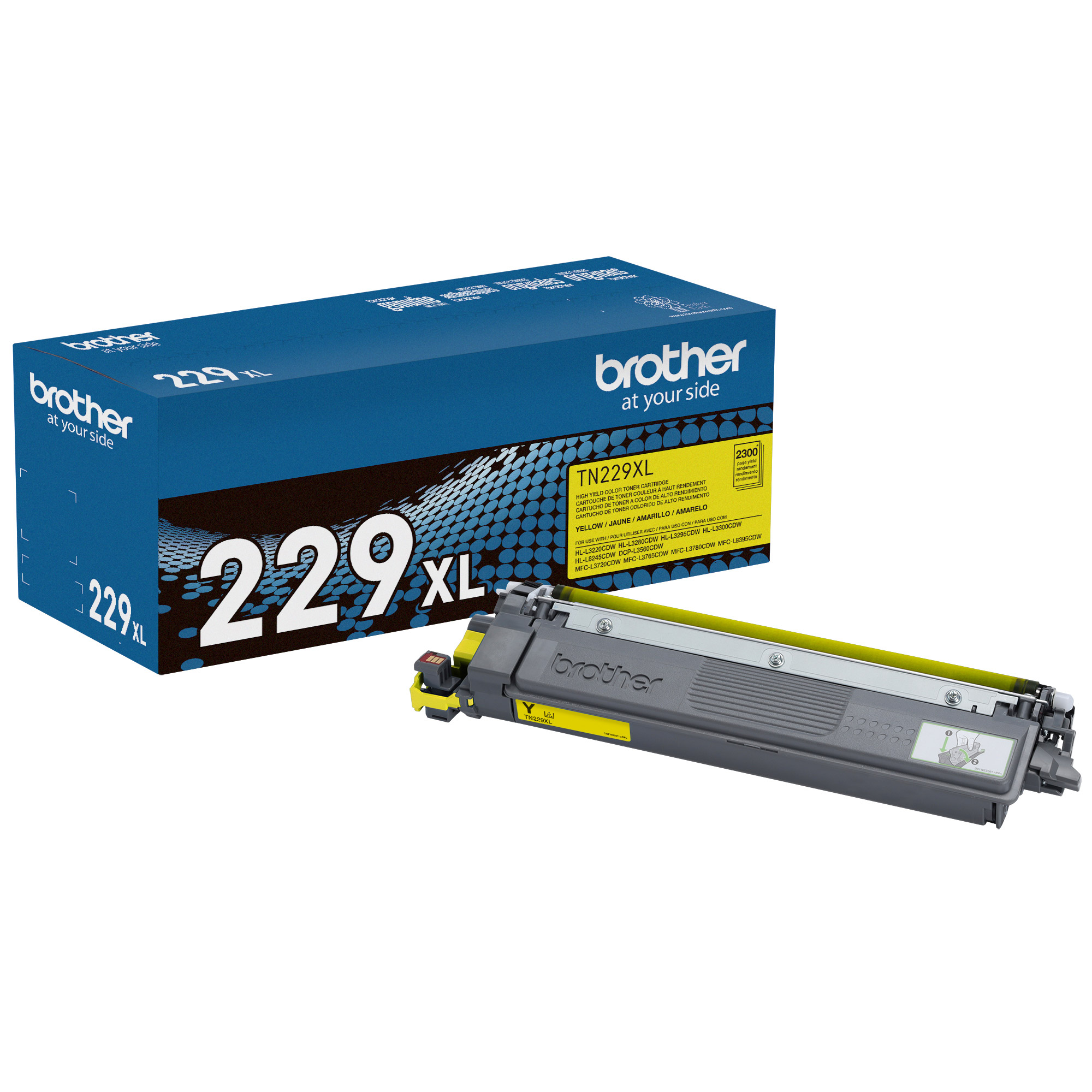 Brother Genuine High Yield Yellow Toner Cartridge