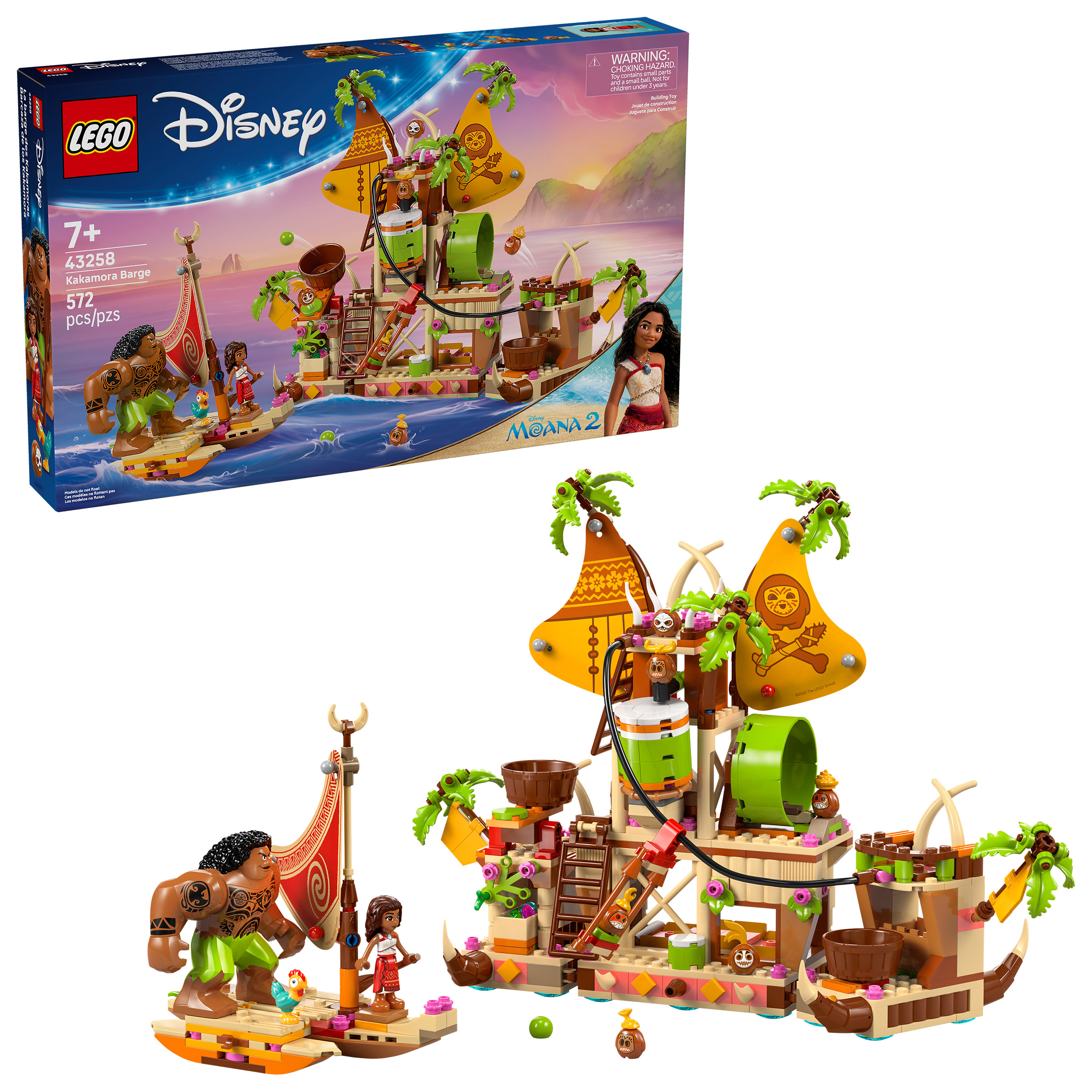 LEGO Disney Moana 2 Kakamora Barge 43258 | Costco