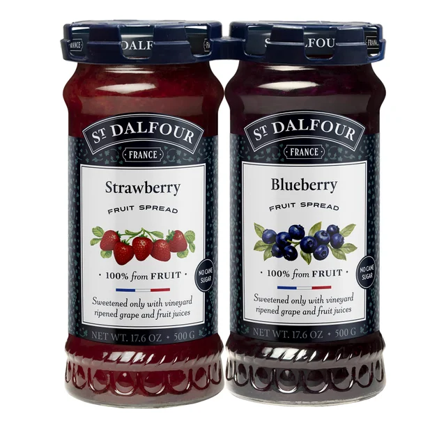 ST DALFOUR FRUIT SPREAD 2PK 2/17.6 OZ