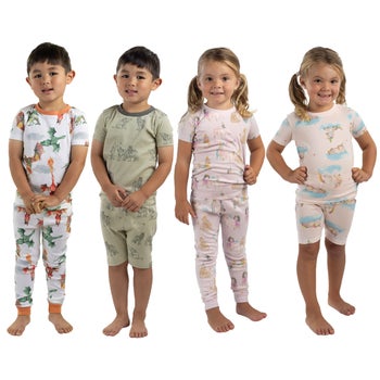 Burt’s Bees Kids 4-Piece Organic Pajama Set