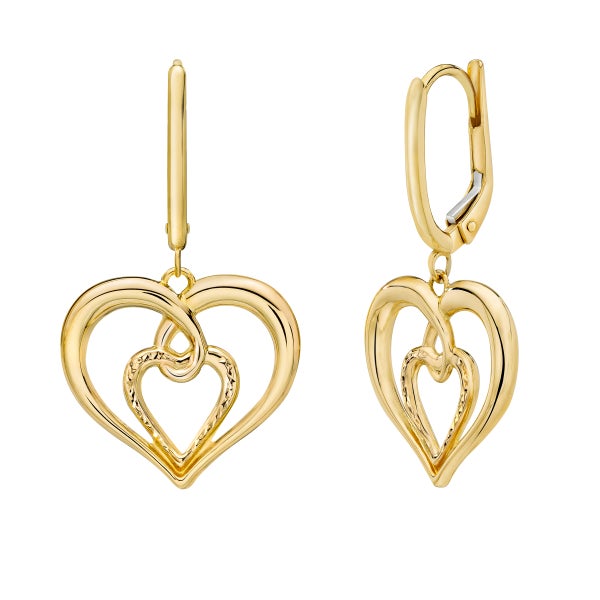 MILK X SODA PEARL HEART EARRINGS MILK X SODA PEARL HEART EARRINGS