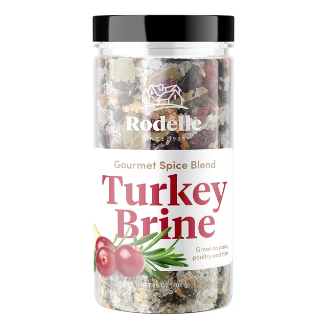 Rodelle Gourmet Turkey Brine, 25 oz