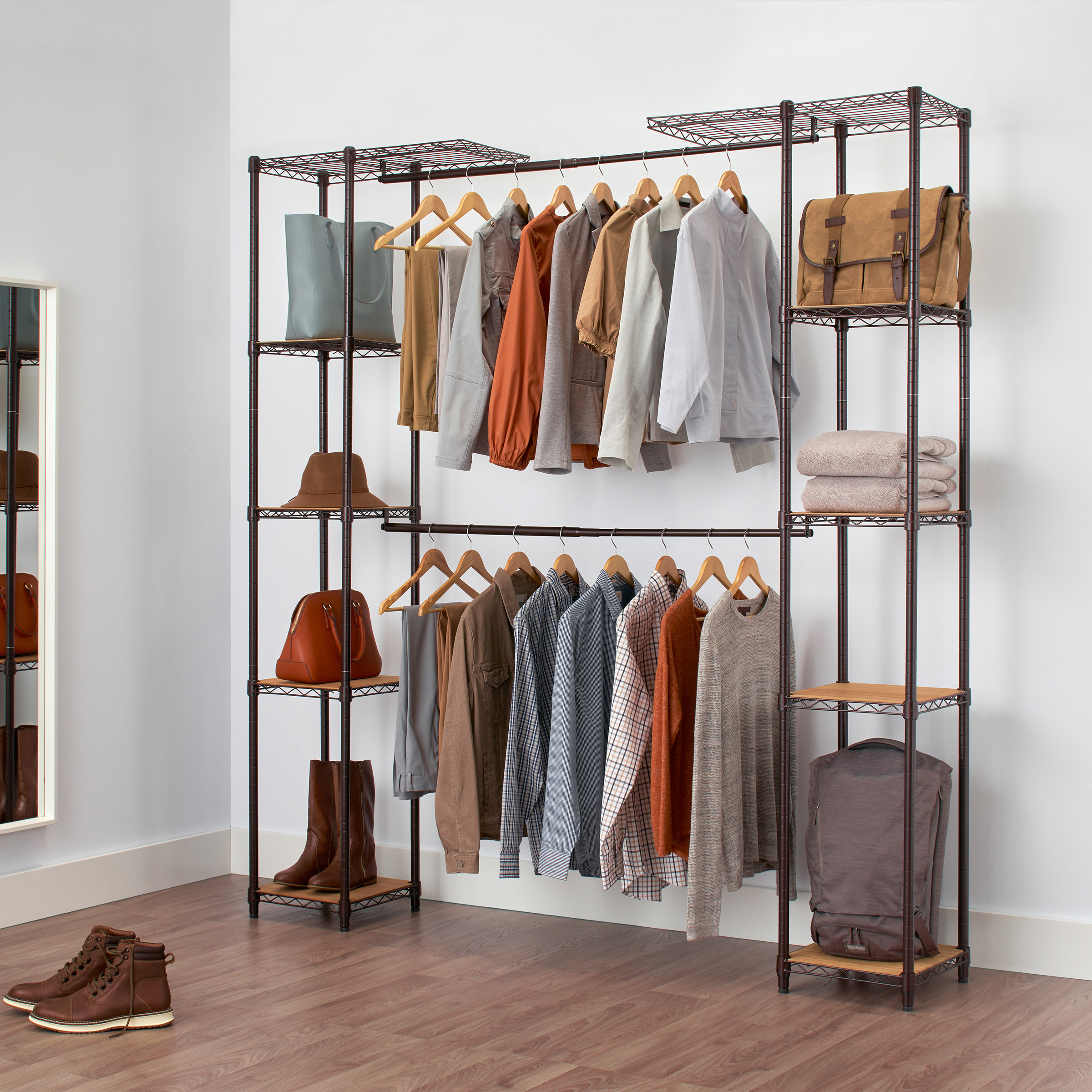 Trinity Expandable Closet Organizer
