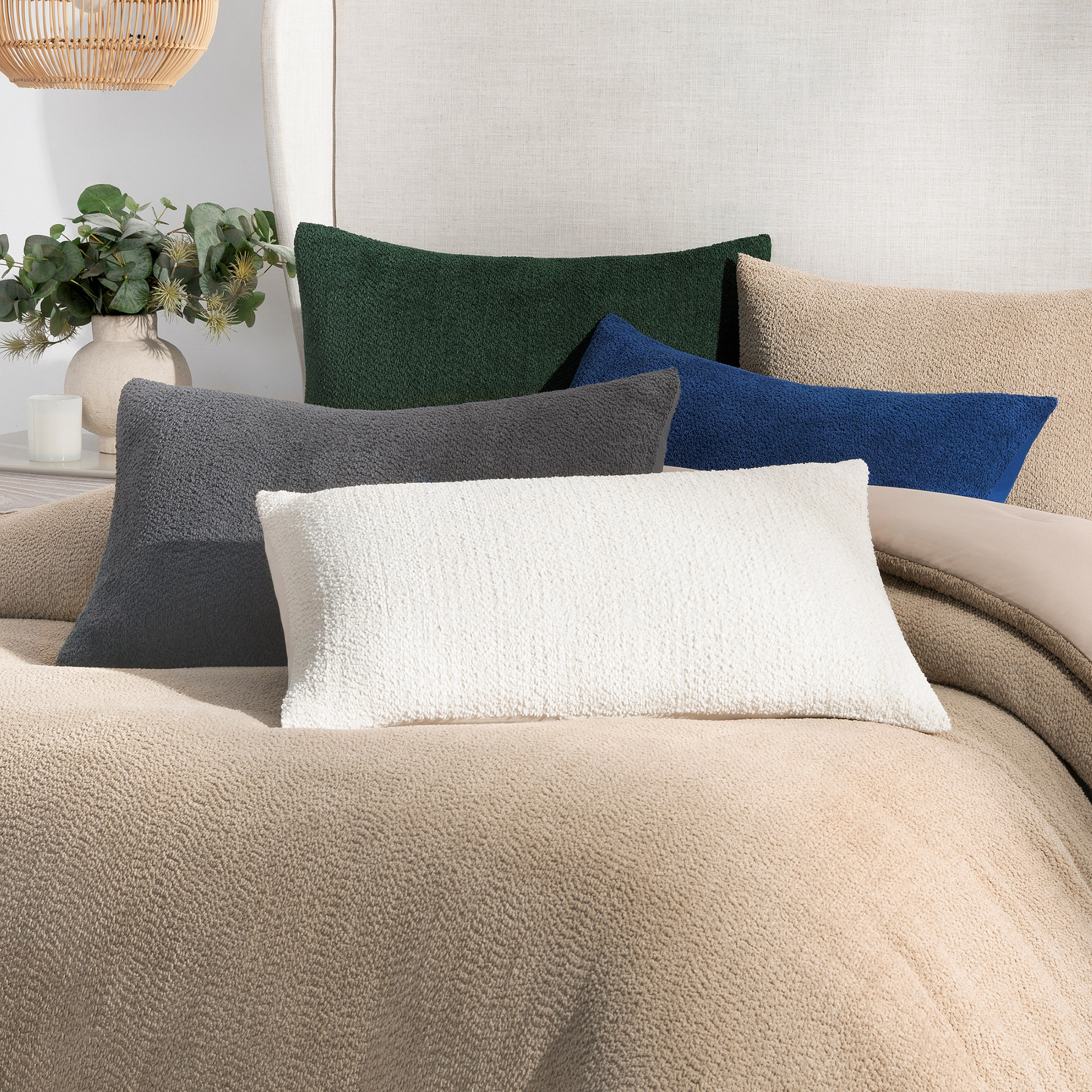 Cococozy 3-piece Bouclé Comforter Set