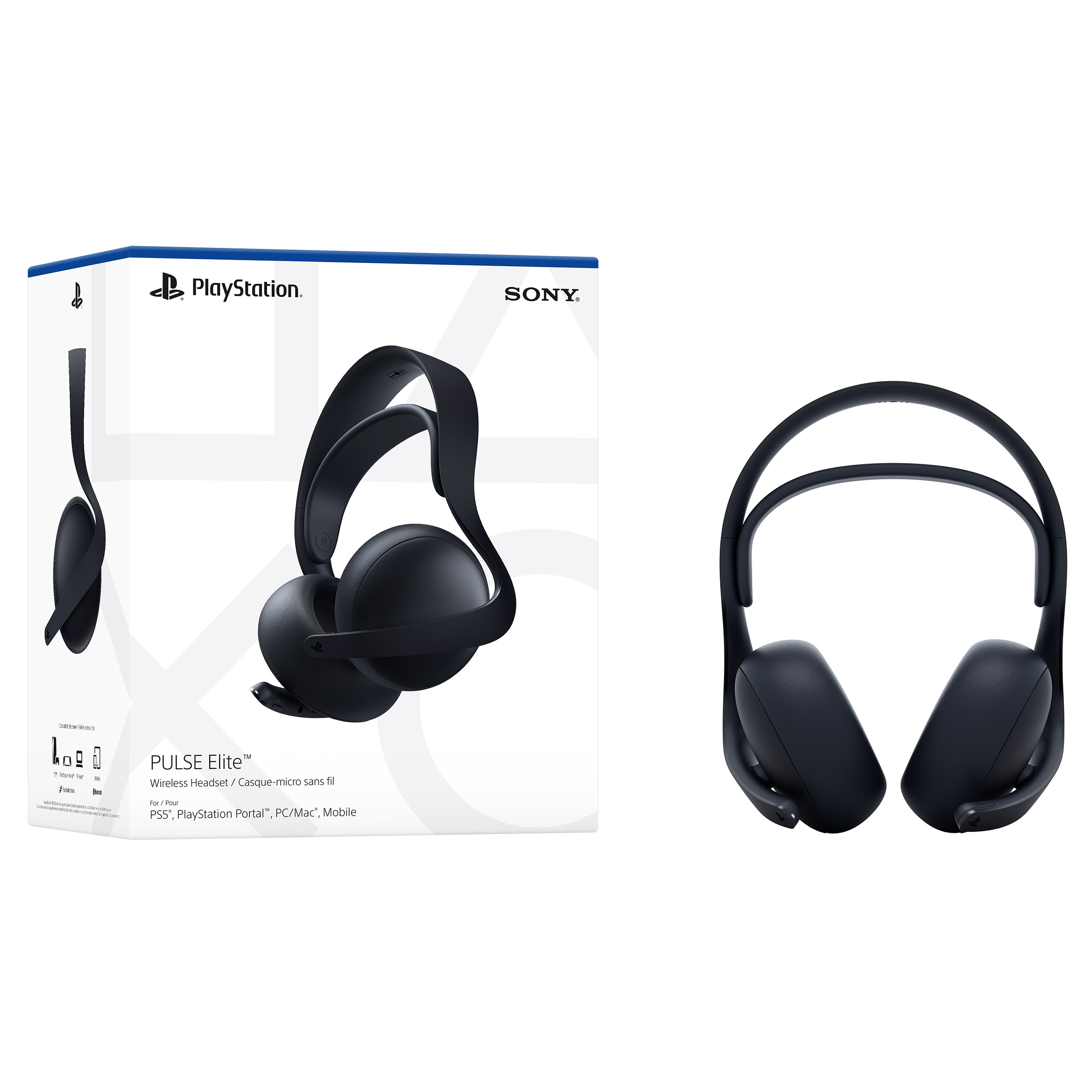 PlayStation PULSE Elite Wireless Headset Midnight Black | Costco