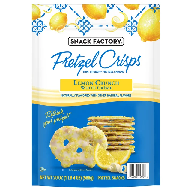 SNACK FACTORY LEMON CRUNCH 20 OUNCE BAG