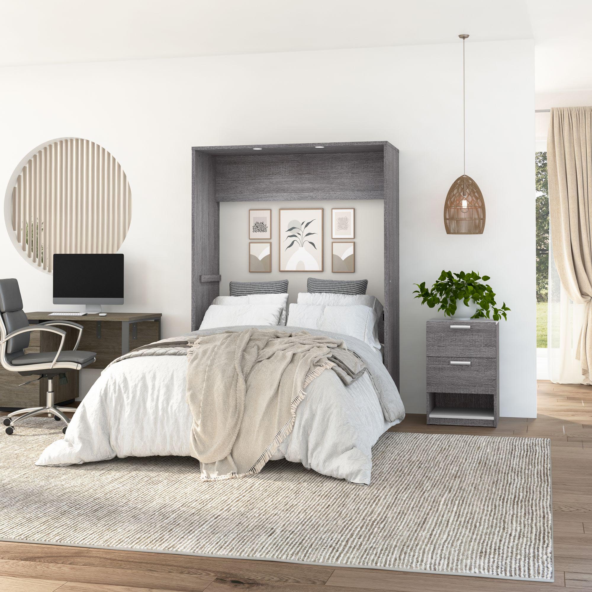 Bestar Cielo Double Wall Bed