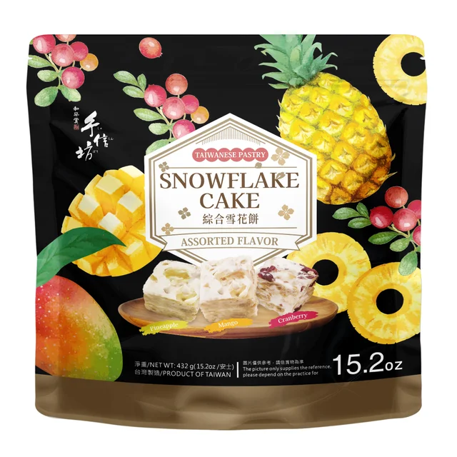 YUKI & LOVE SNOWFLAKE CAKE VARIETY 15.2 OZ