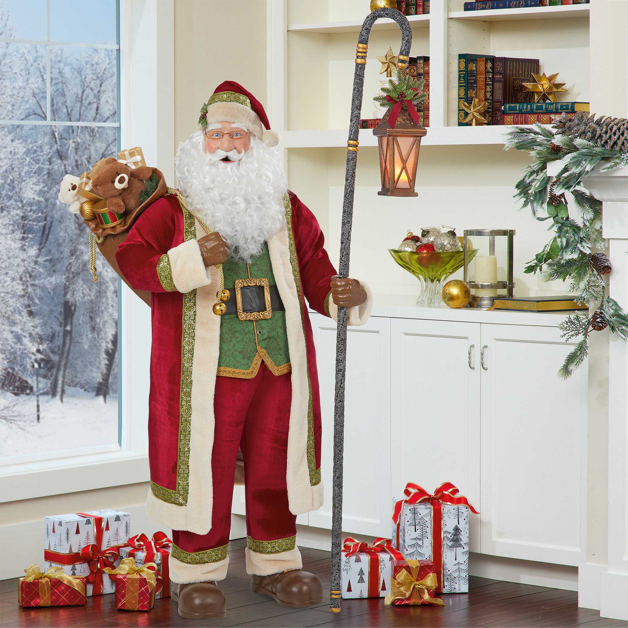 203.3 cm (80 in.) Animated Santa | Costco