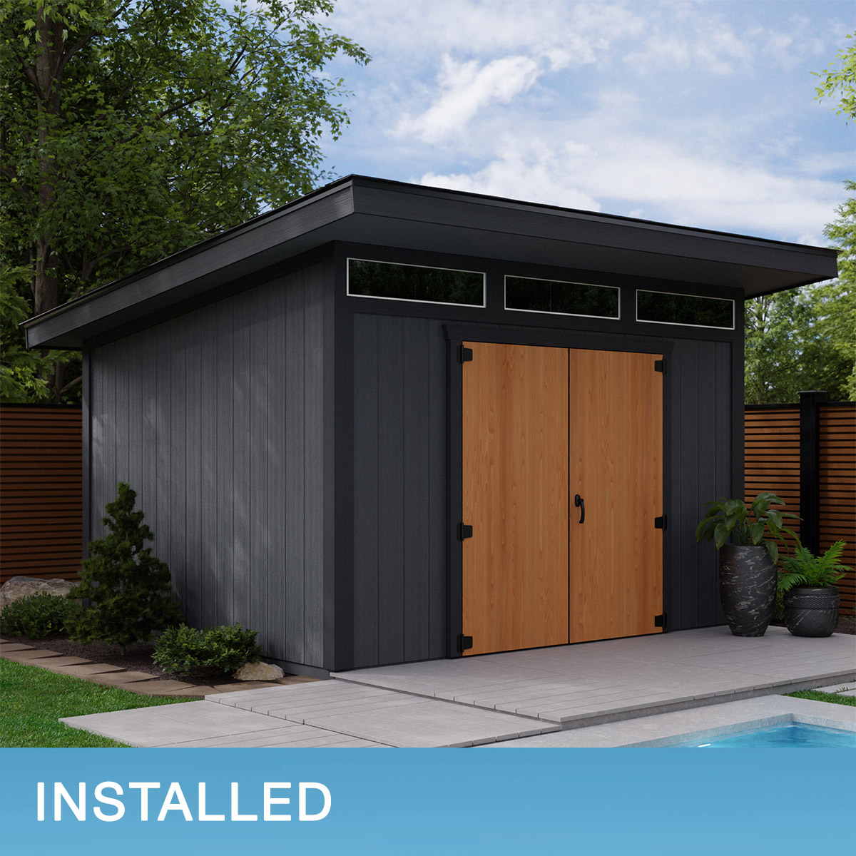 Installed Sheds by Gorilla -  Prestige Outdoor Sheds