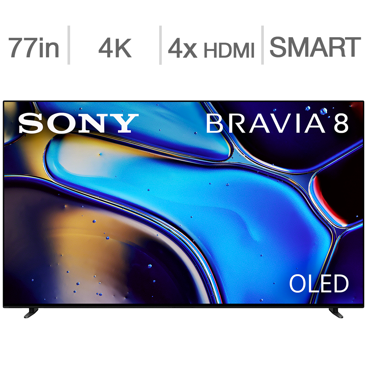 Sony 77&#034; Class - BRAVIA 8 Series - 4K UHD OLED TV