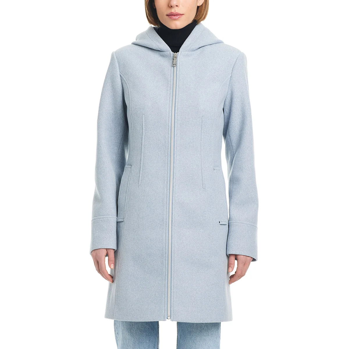 Vince Camuto Ladies' Hooded Full-Zip Jacket | Costco