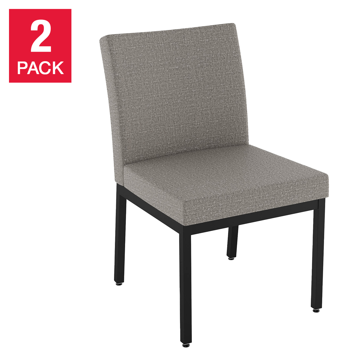 Amisco Drift Fabric Dining Chair, 2-pack