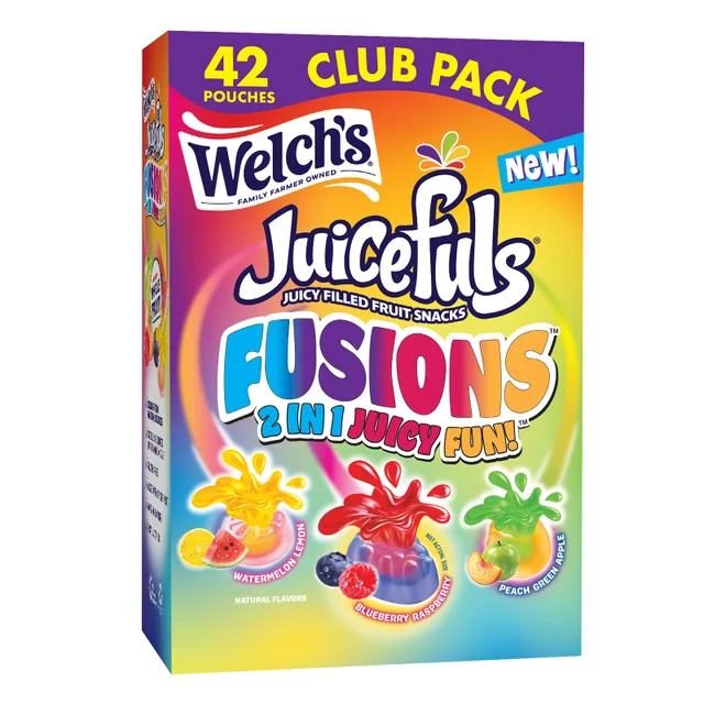 WELCH'S FRUIT SNACKS 42 CT