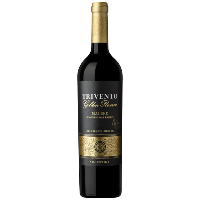 TRIVENTO GOLDEN RESERVE MALBEC ARGENTINA 750ML