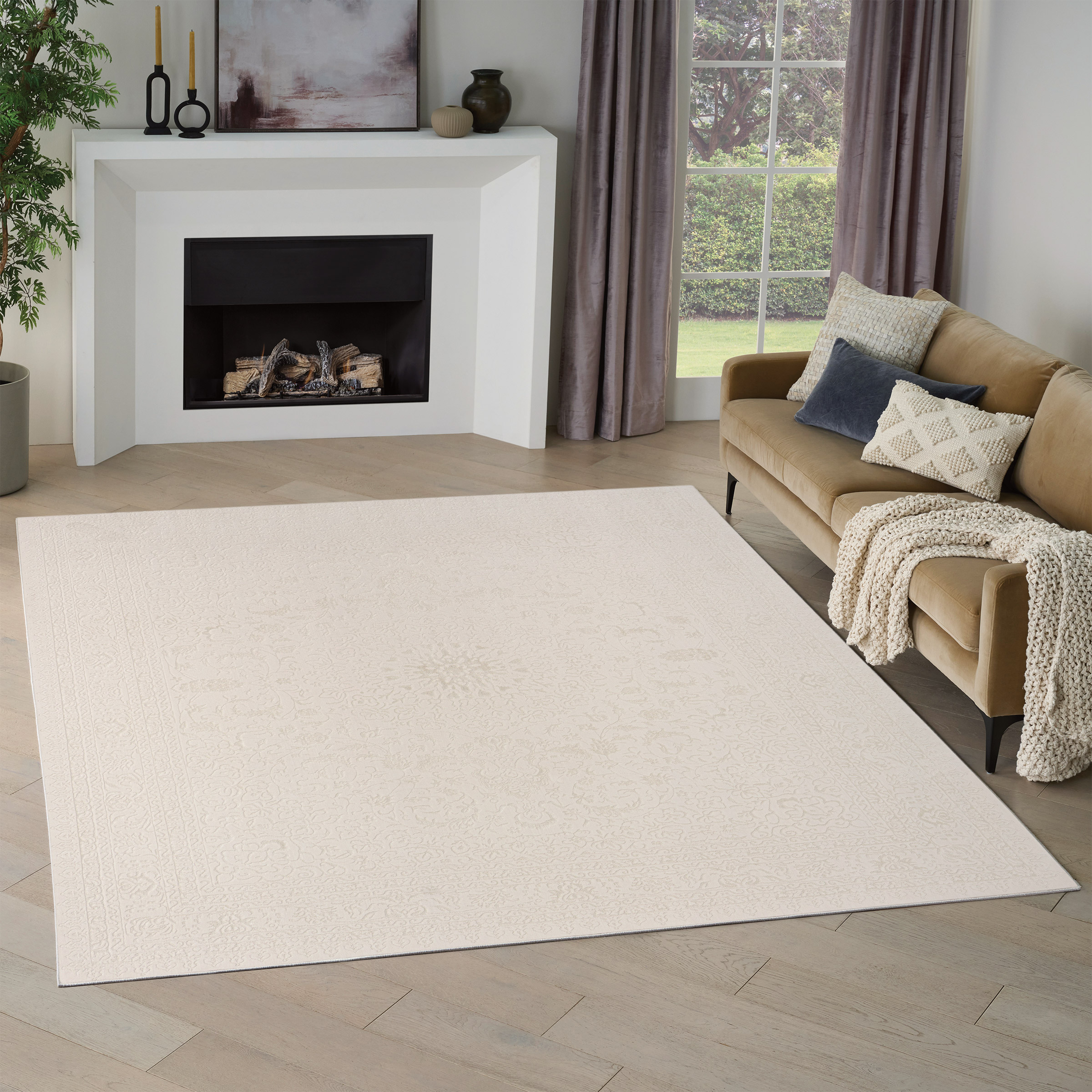 Nourison Arctic Area Rug Collection  Noelle