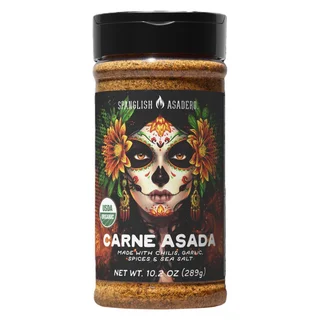SPANGLISH ORGANIC CARNE ASADA 10.2 OZ