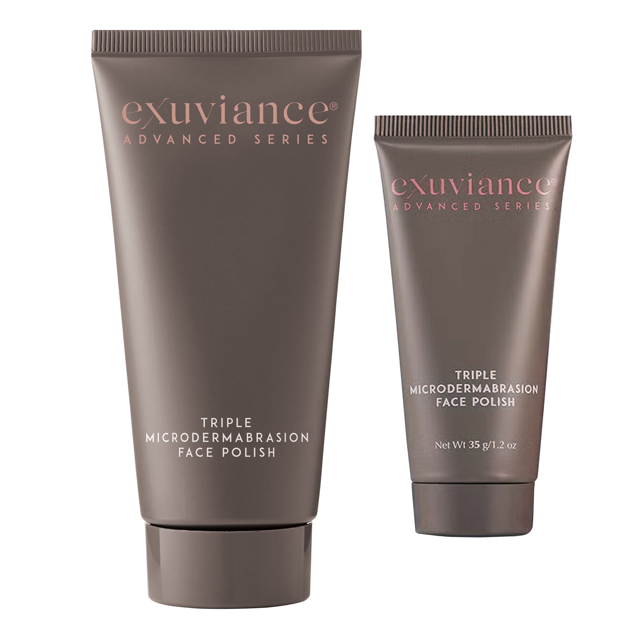 Exuviance Triple Microdermabrasion Face Polish Treatment Set, 3.8