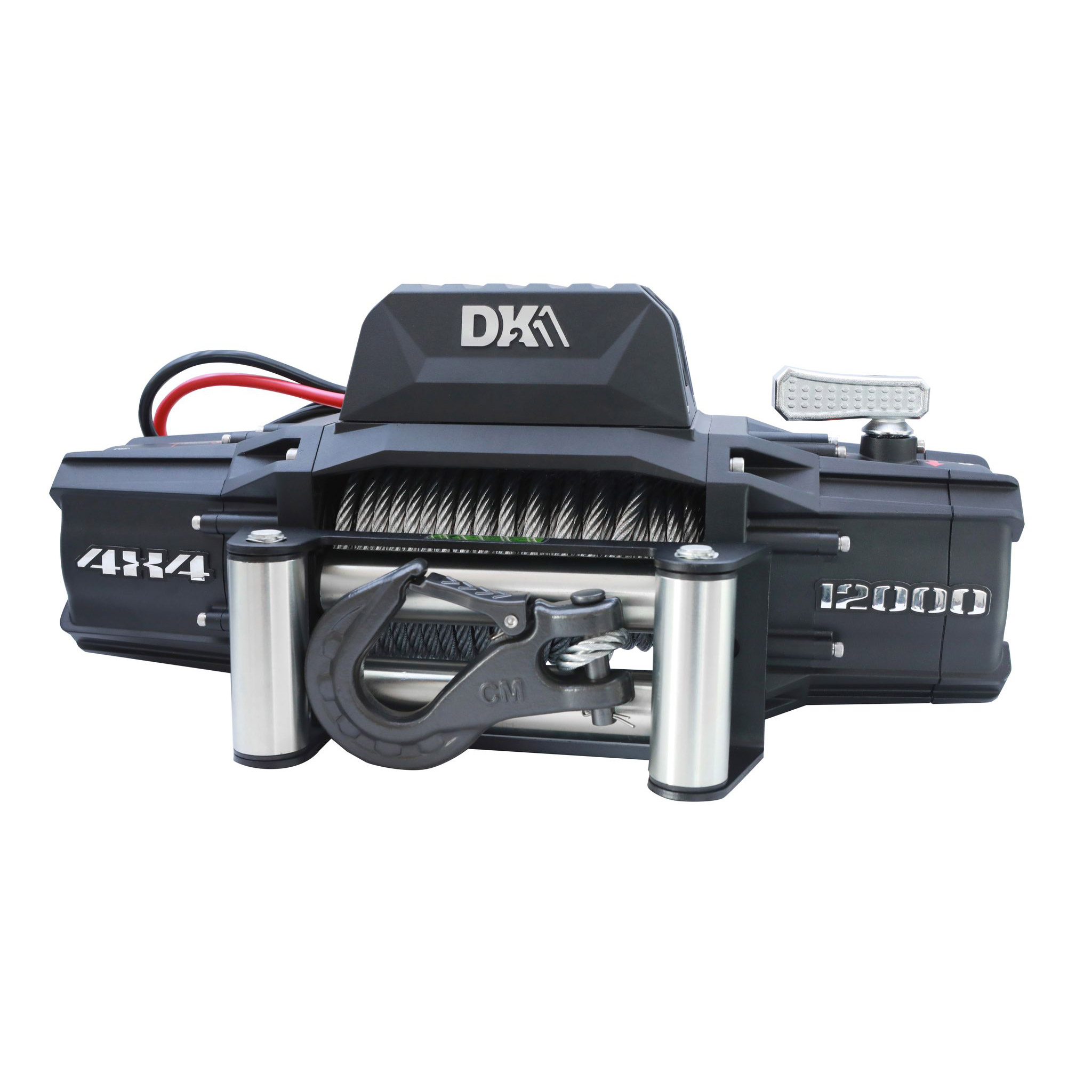DK2 12,000 lb Premium Electric 4x4 Winch With Steel Cable