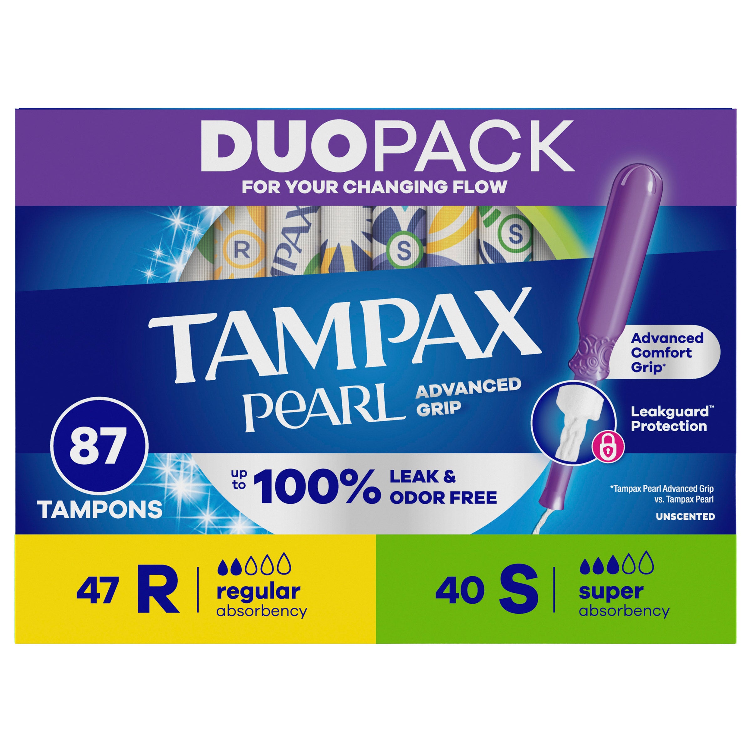 ブレークジャンプキュー　タオムタップ Tampax Pearl Advanced Duopack, 87-count | Costco