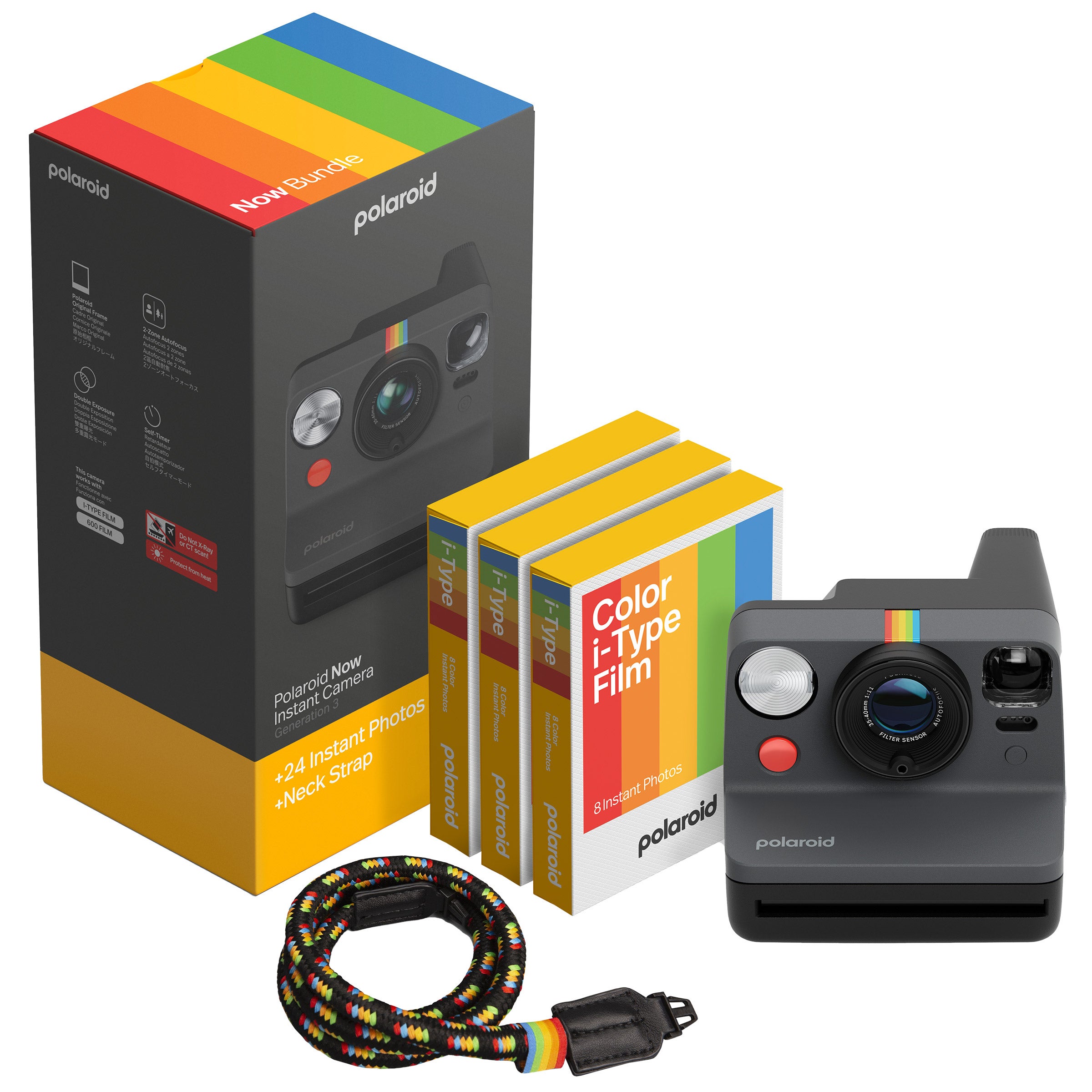 Polaroid Now Generation 3 i-Type Instant Camera Bundle | Costco