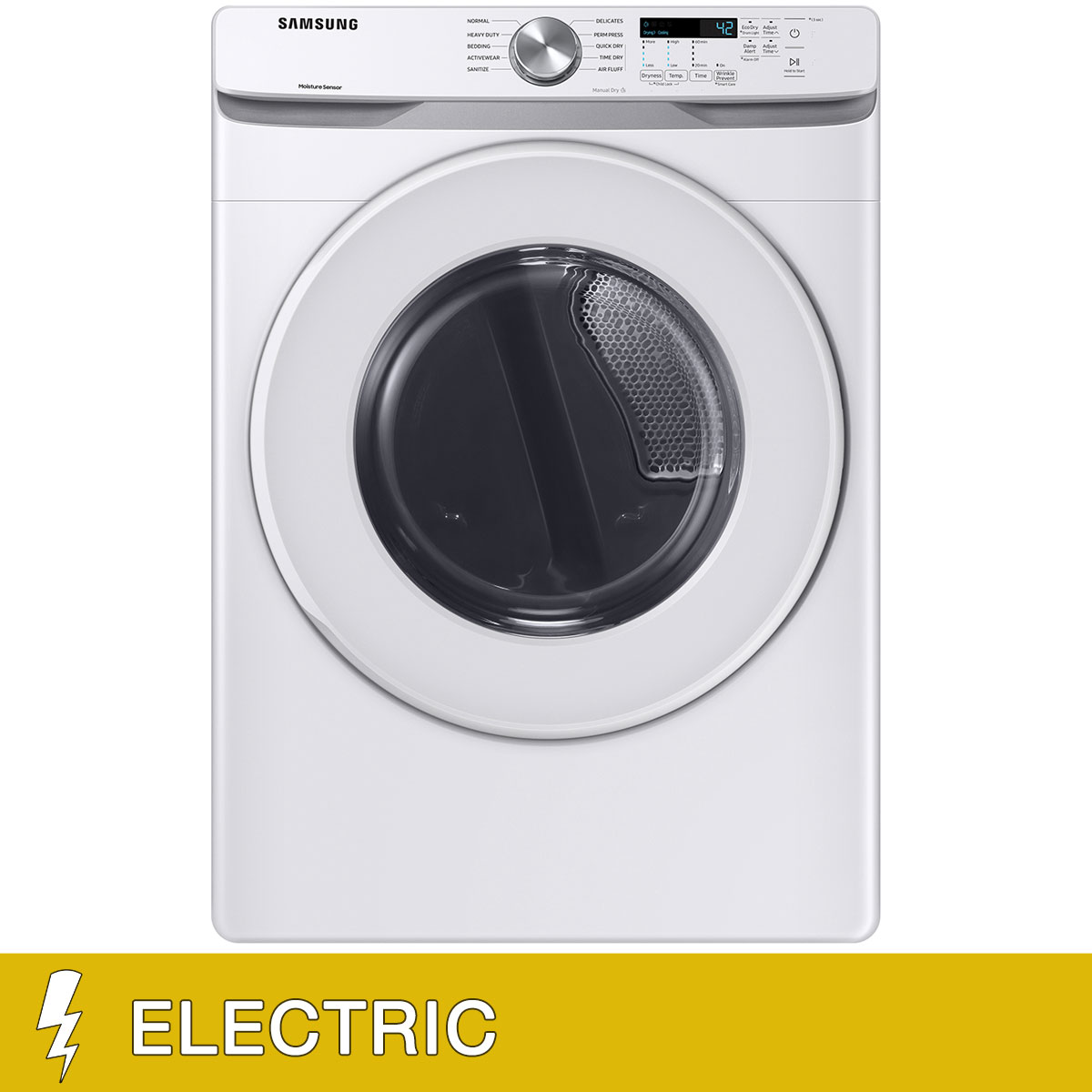 Samsung 7.5 cu. ft. ELECTRIC Dryer with Sensor Dry