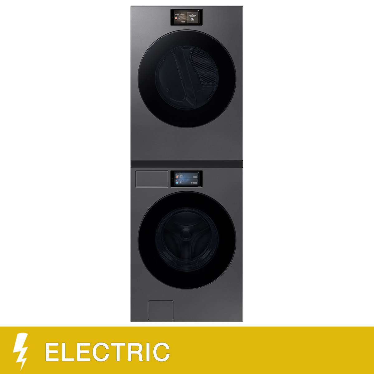 Samsung Laundry Bundle 6.1 cu ft. Front Load Washer and 7.6 cu ft. Electric Dryer