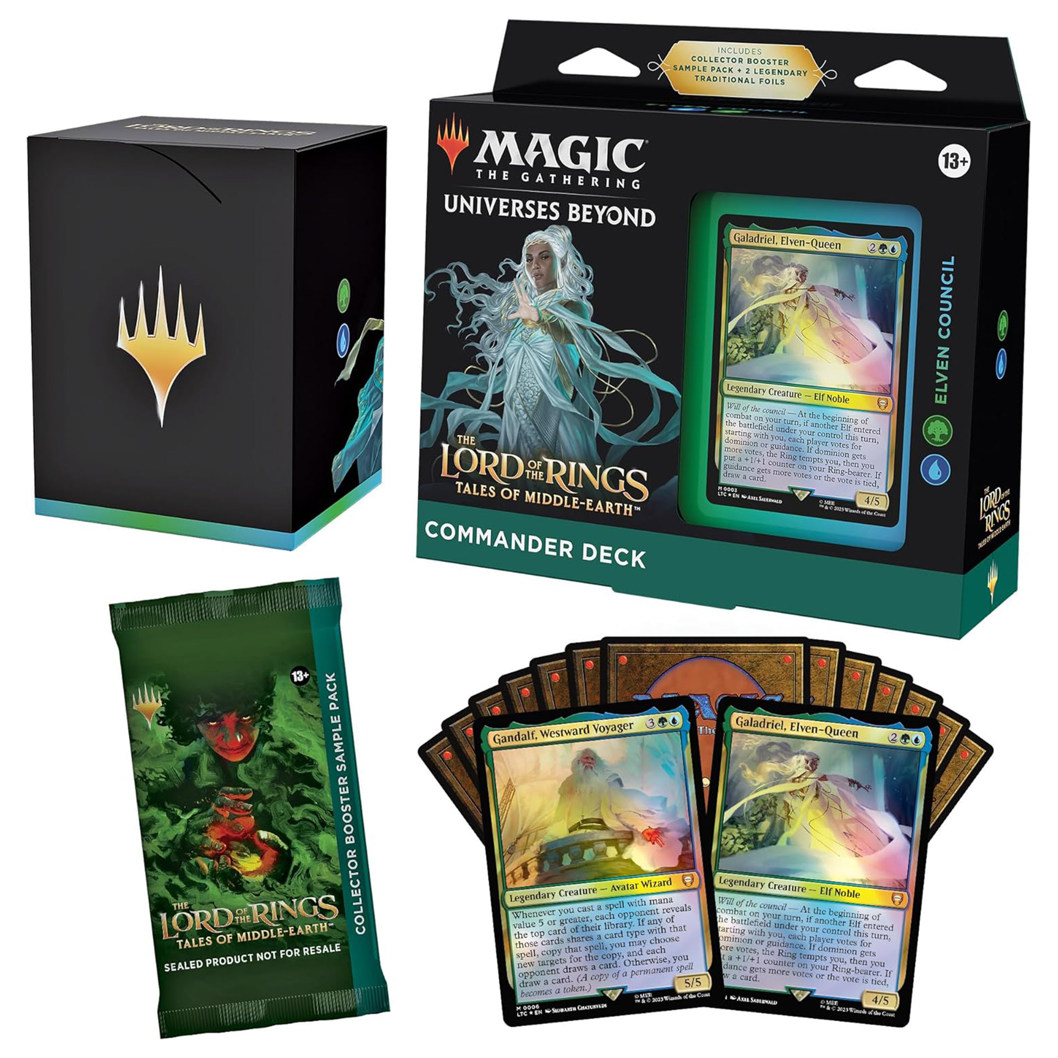 Magic: The Gathering The Lord of the Rings Commander Bundle  Elven Council  | Costco