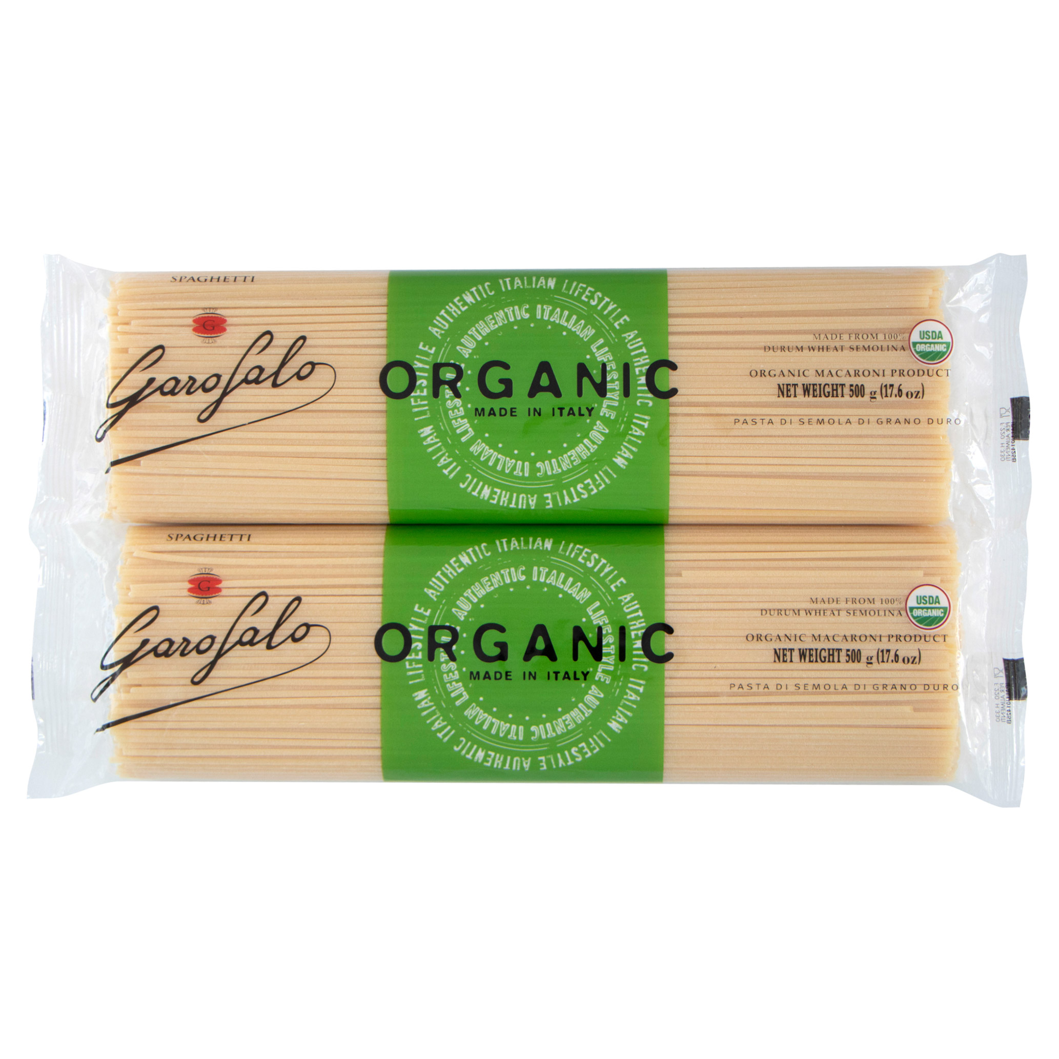 Garofalo  Organic Spaghetti Noodles  17.6 oz  8-Count
