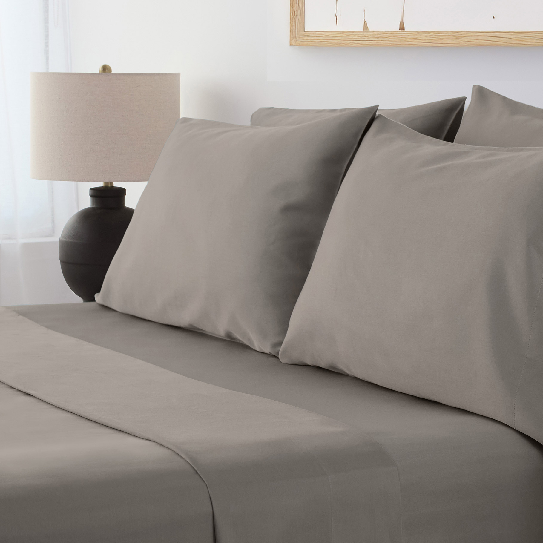 Roots Home Cotton Sateen 300 Thread Count Sheet Set