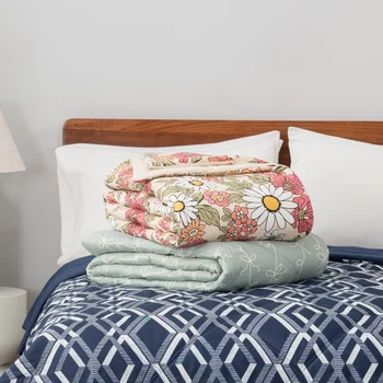 Herringbone Microfiber Down Alternative Blanket, Twin | Costco Herringbone Microfiber Down Alternative Blanket, Twin | Costco