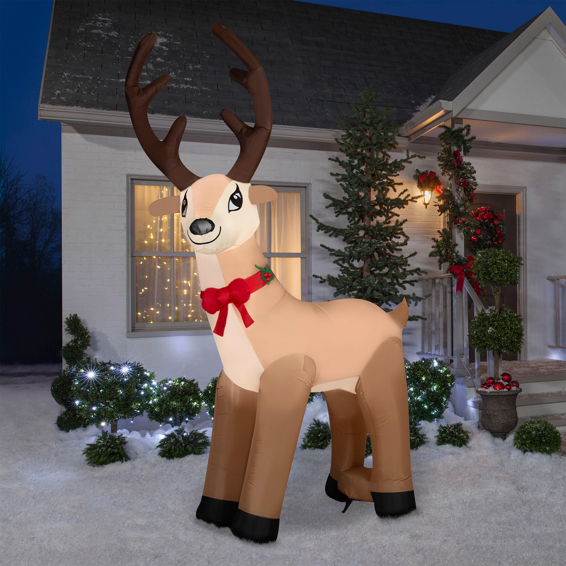 Giant Inflatable Christmas Reindeer 3.2 m (10.5 ft.)