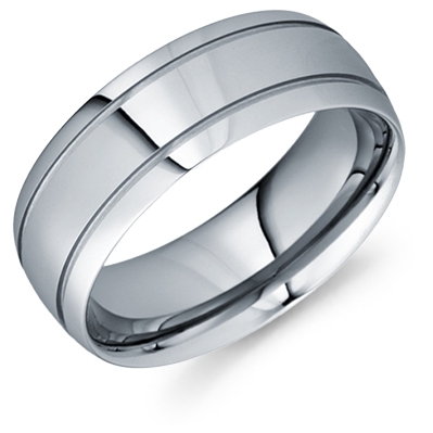 Tungsten Carbide Men’s Wedding Band