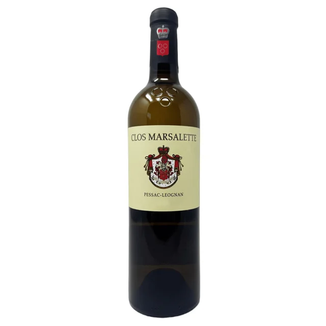 CLOS MARSALETTE PESSAC-LEOGNAN BLANC BORDEAUX,FRANCE 750ML