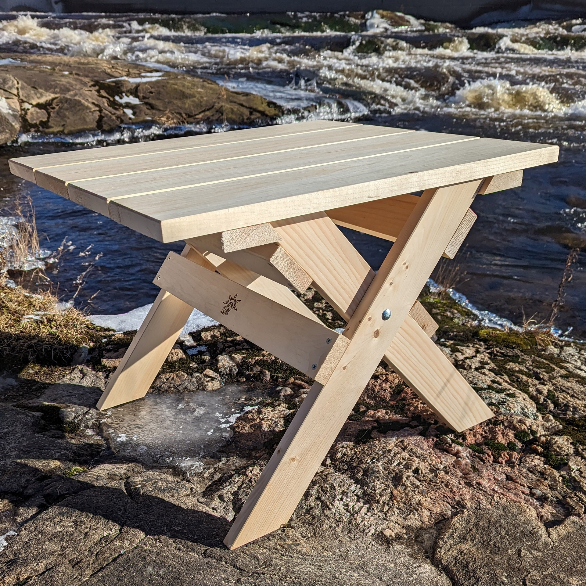 Pine Muskoka Side Table Kit